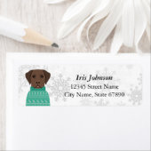 Labrador Retriever Return Address Labels (Insitu)