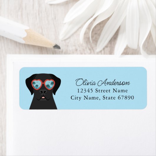 Labrador Retriever Return Address Labels (Insitu)