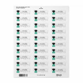Labrador Retriever Return Address Labels (Full Sheet)