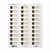 Labrador Retriever Return Address Labels (Full Sheet)