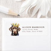 Labrador Retriever Return Address Labels (Insitu)