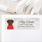 Labrador Retriever Return Address Labels (Insitu)