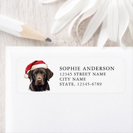 Labrador Retriever Return Address Labels (Insitu)