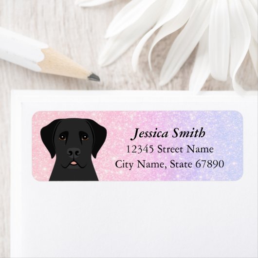 Labrador Retriever Return Address Labels (Insitu)