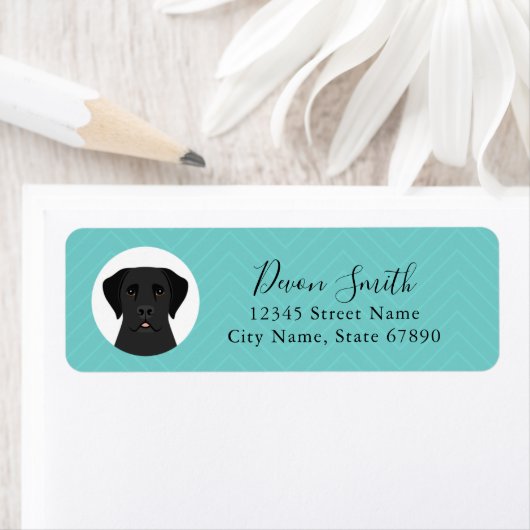 Labrador Retriever Return Address Labels (Insitu)
