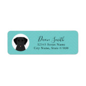 Labrador Retriever Return Address Labels (Voorkant)