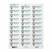 Labrador Retriever Return Address Labels (Full Sheet)