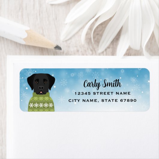 Labrador Retriever Return Address Labels (Insitu)