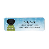 Labrador Retriever Return Address Labels (Voorkant)