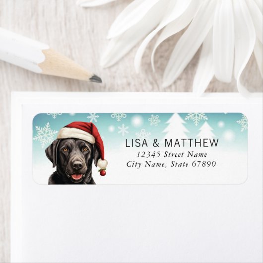 Labrador Retriever Return Address Labels (Insitu)