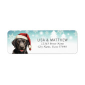 Labrador Retriever Return Address Labels (Voorkant)