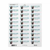Labrador Retriever Return Address Labels (Full Sheet)