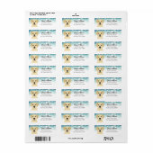Labrador Retriever Return Address Labels (Full Sheet)