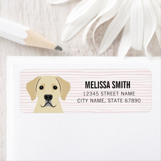 Labrador Retriever Return Address Labels (Insitu)