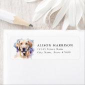 Labrador Retriever Return Address Labels (Insitu)