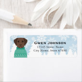Labrador Retriever Return Address Labels (Insitu)