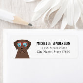 Labrador Retriever Return Address Labels (Insitu)