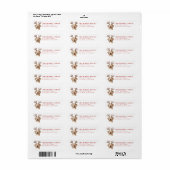 Labrador Retriever Return Address Labels (Full Sheet)