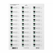 Labrador Retriever Return Address Labels (Full Sheet)