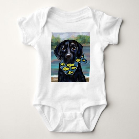 Labrador Retriever Romper (Voorkant)