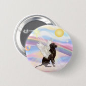 Labrador Retriever Ronde Button 5,7 Cm (Voorkant /achterkant)