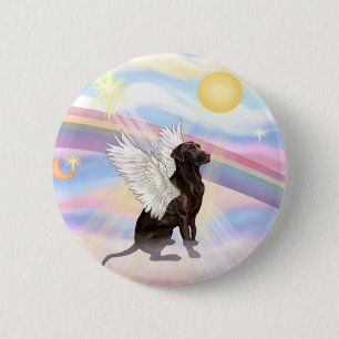 Labrador Retriever Ronde Button 5,7 Cm