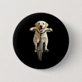 Labrador Retriever Ronde Button 5,7 Cm (Voorkant)