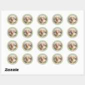 Labrador Retriever Ronde Stickers (Vel)