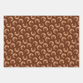 Labrador Retriever Schilderen Chocolade Lab Dog Ar Inpakpapier Vel (Voorkant 3)