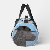 Labrador Retriever Schilderij Zwart Lab Huisdier D Plunjezak (Rechts)