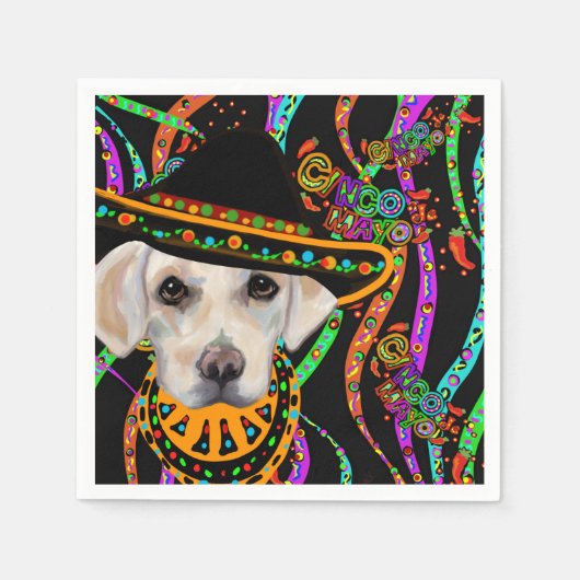 Labrador Retriever Servet (Voorkant)