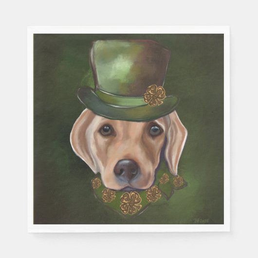 LABRADOR RETRIEVER SERVET (Voorkant)