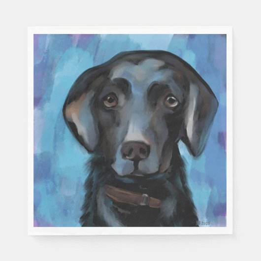 Labrador Retriever  Servet (Voorkant)
