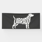 Labrador Retriever Shirt – Loyal Friend & Adventur Spandoek (Horizontaal)