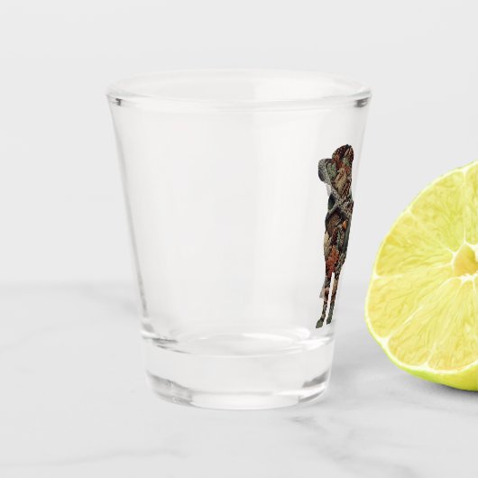 Labrador Retriever Shot Glass Shot Glas (Links)