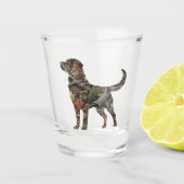 Labrador Retriever Shot Glass Shot Glas (Voorkant)