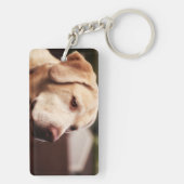 Labrador Retriever Sleutelhanger (achterkant)