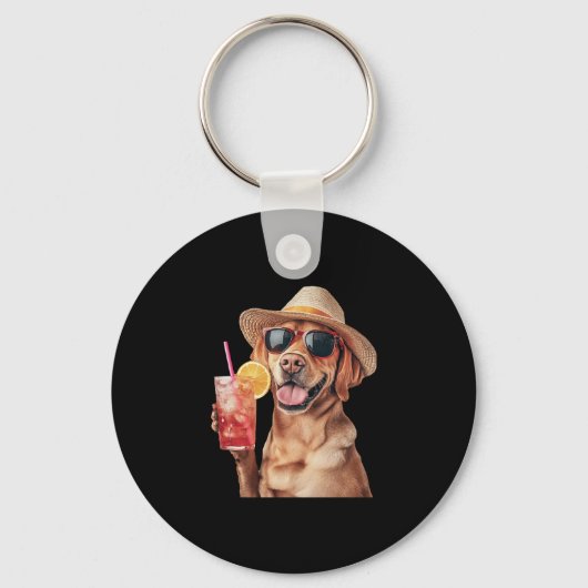Labrador Retriever Sleutelhanger (Voorkant)