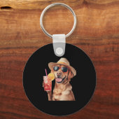 Labrador Retriever Sleutelhanger (Voorkant)