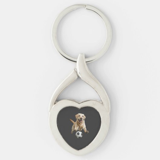 Labrador Retriever Sleutelhanger (Voorkant)