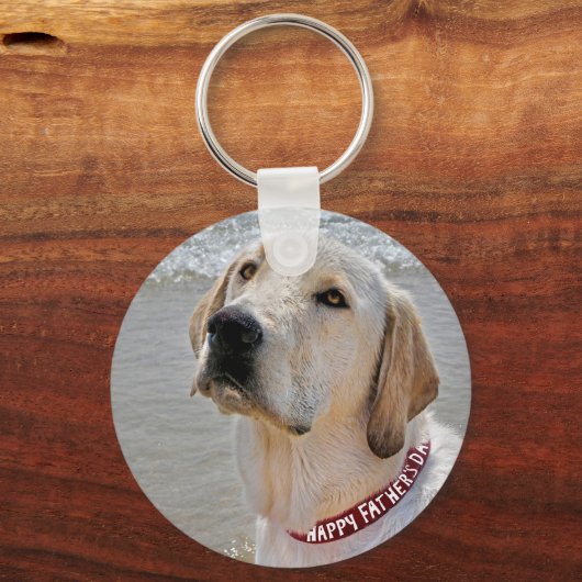 Labrador Retriever Sleutelhanger (Voorkant)