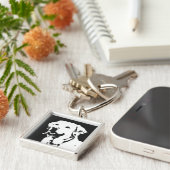 Labrador Retriever Sleutelhanger (Zijkant)