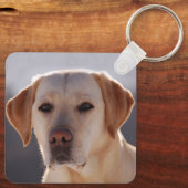 Labrador Retriever Sleutelhanger (Achterkant)