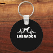 Labrador Retriever Sleutelhanger (Voorkant)