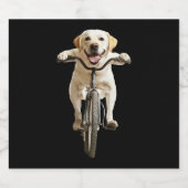 Labrador Retriever Sparkling Wijnetiket (Enkel label)