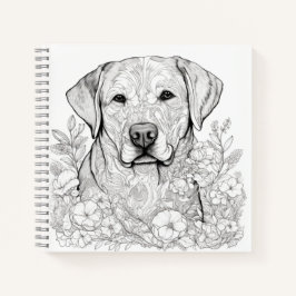 Labrador Retriever Spiraal Notitieboek