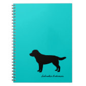 Labrador Retriever Spiral notebook Notitieboek (Voorkant)