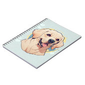 Labrador Retriever Splash van kleur Notitieboek (Linkerzijde)