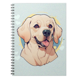 Labrador Retriever Splash van kleur Notitieboek