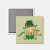 Labrador Retriever St. Patricks Day Magneet (Voorkant / Achterkant)